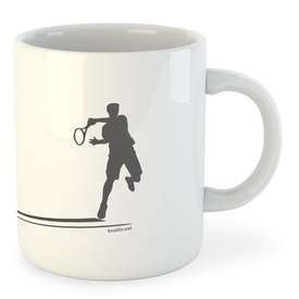 Kruskis Tennis Shadow Mug 325ml