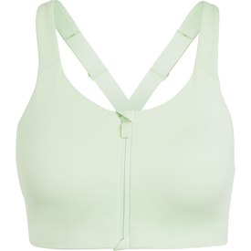adidas TLRD Impact Luxe Zip Sports Bra High Support