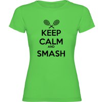 Kruskis Camiseta De Manga Curta Keep Calm And Smash