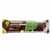 Powerbar ProteinPlus + Vegan Banana And Chocolate 42g 12 Units Protein Bars Box